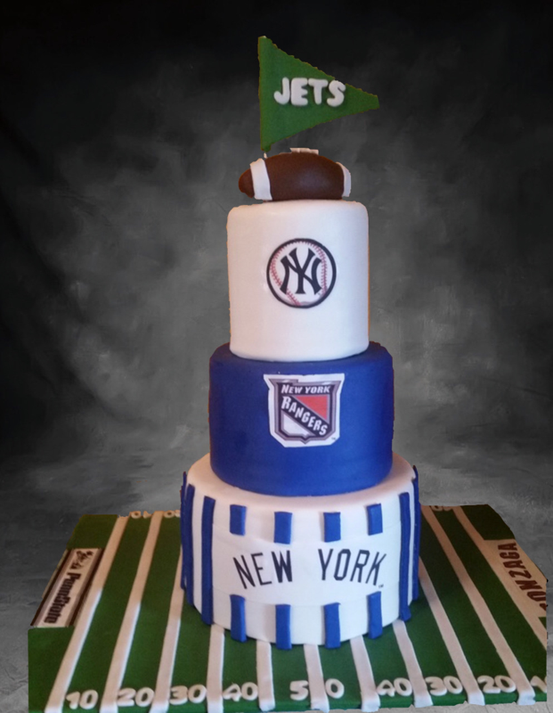 Custom themed cakes, sports cakes, football cakes, sports teams cakes -  Cre8ive Cake and Candy